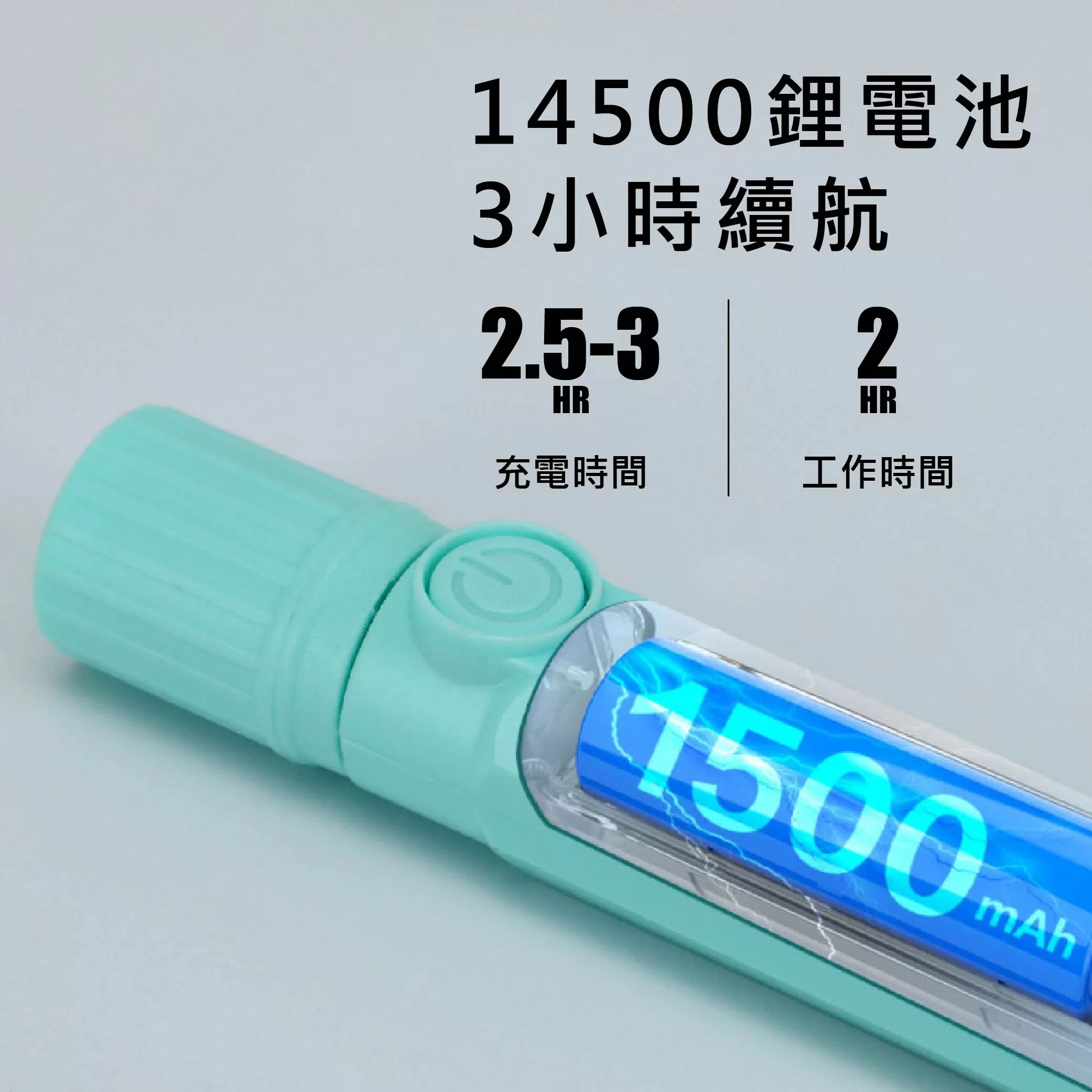 馬卡龍手電筒【25W/USB充電】商品介紹-1-5