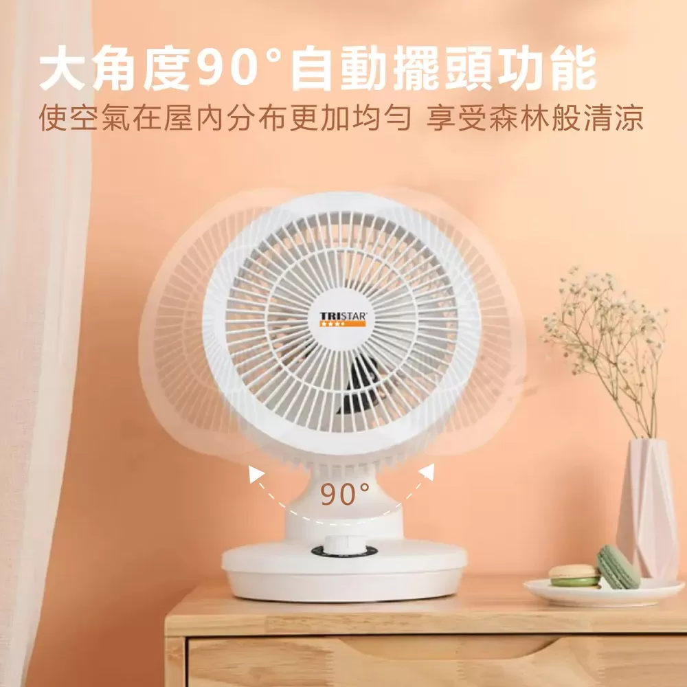 擺頭循環風扇【9吋】商品介紹-1-5