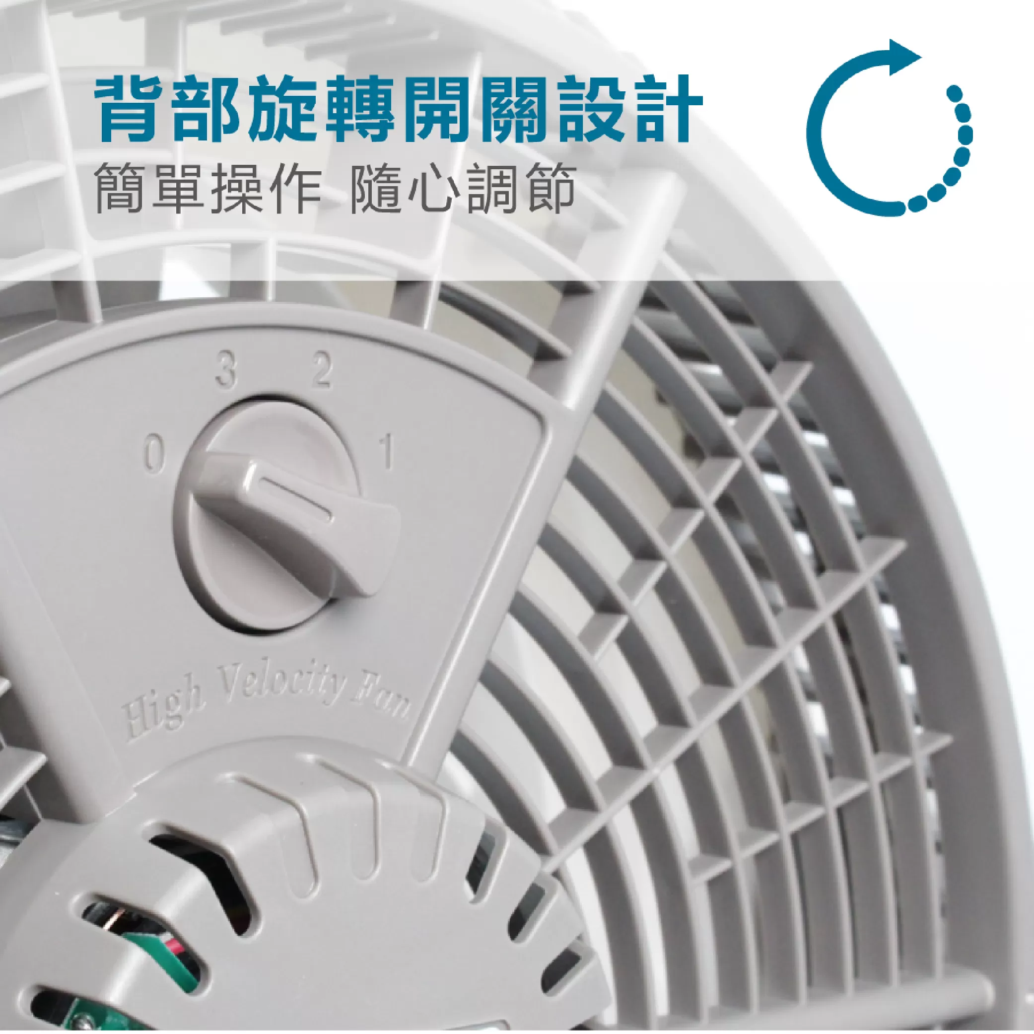 渦流風扇【13吋/歌林】商品介紹-1-6