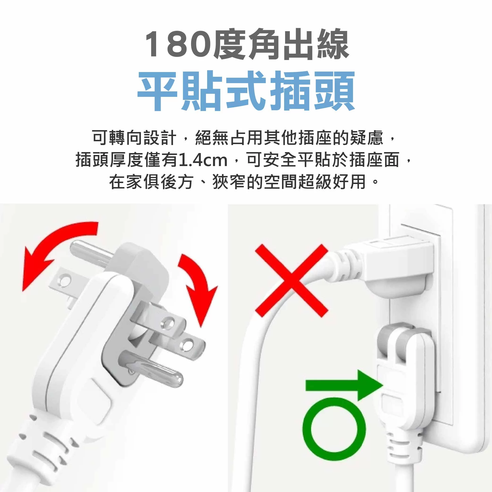 七開六插任意轉延長線【6尺】商品介紹-1-5