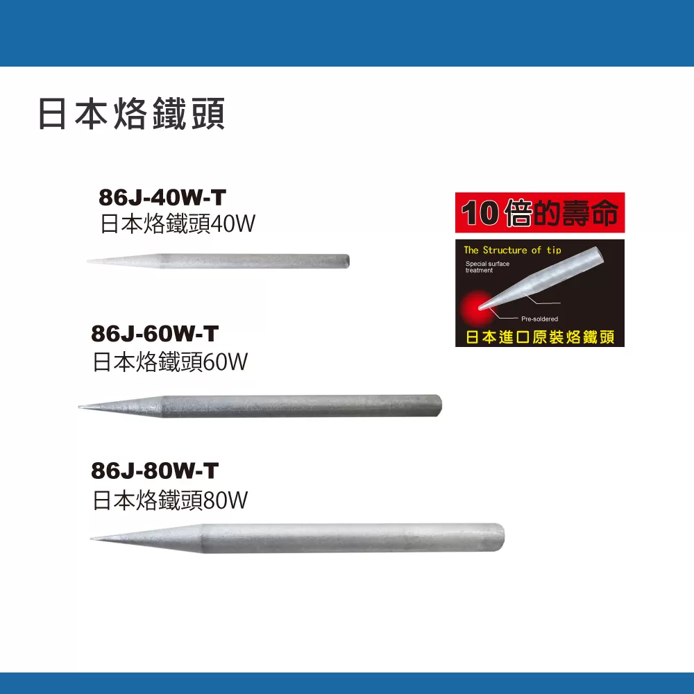 高性能電木柄烙鐵【40W】商品介紹-1-2