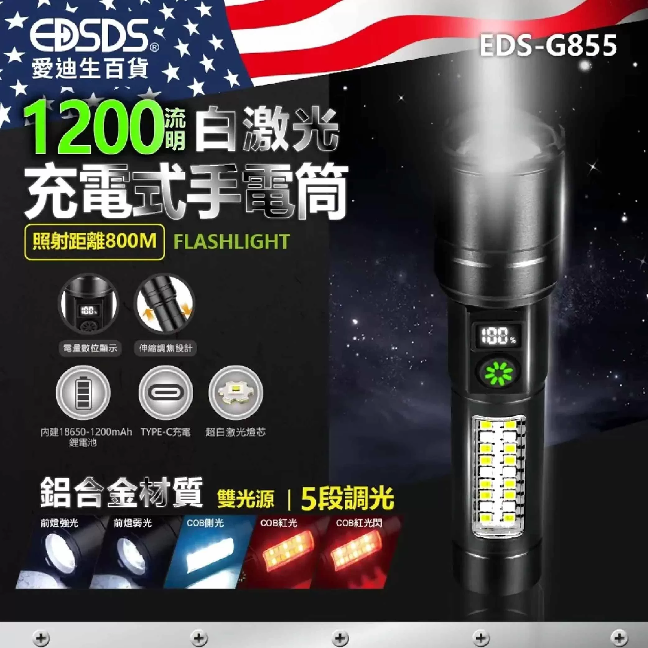 白激光手電筒【60W】商品介紹-1-1