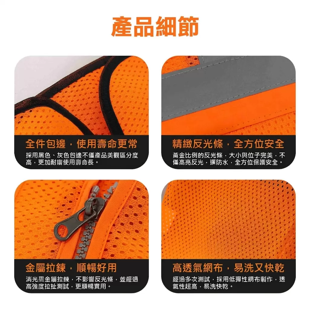 拉鍊式反光背心+後B5袋商品介紹-1-7