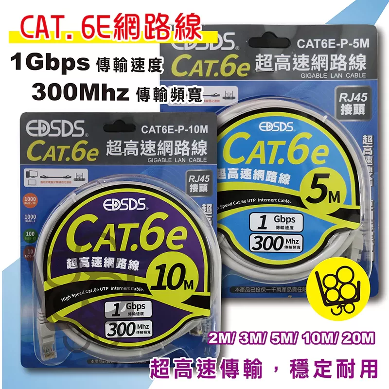 CAT.6E網路線【10米]商品介紹-1-2