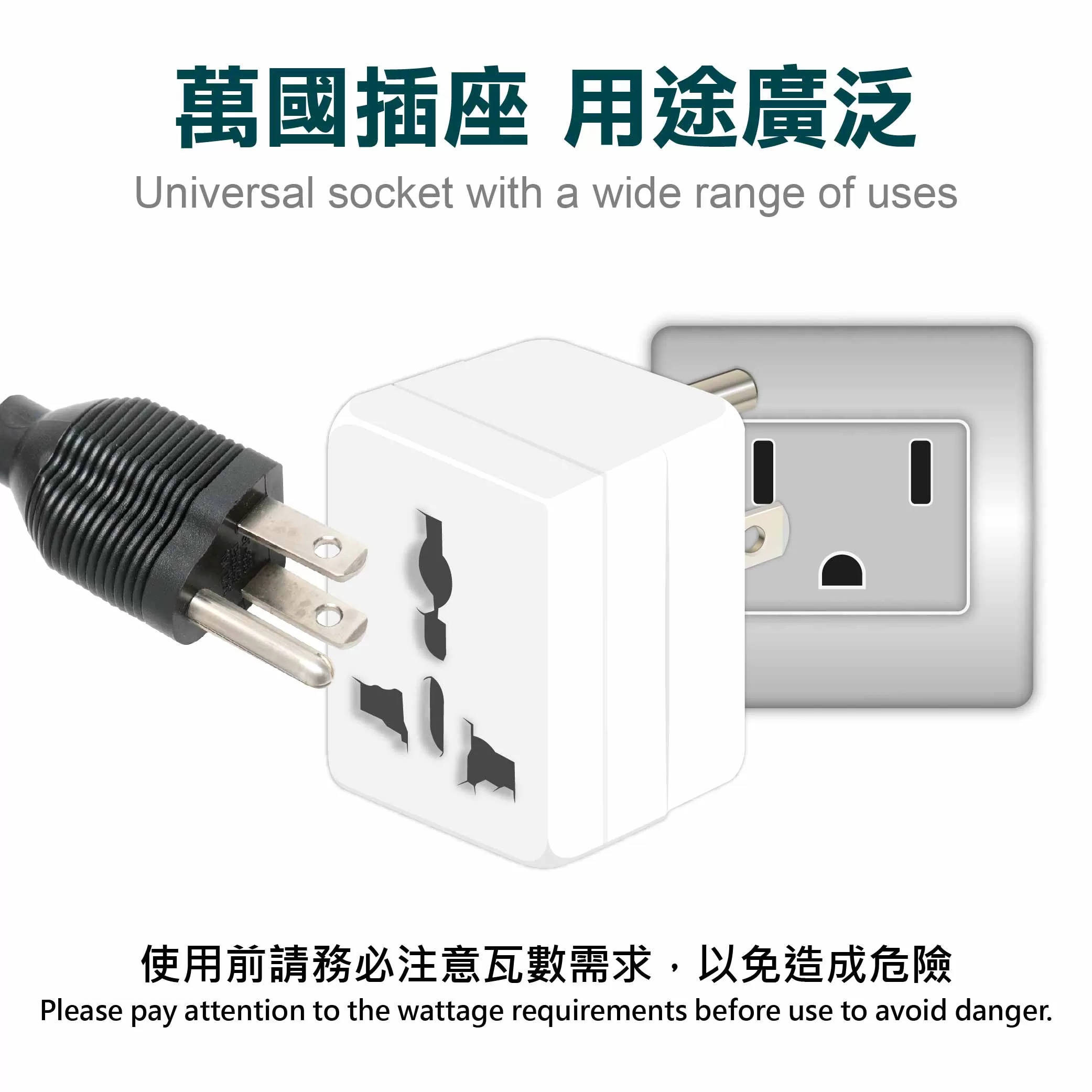 萬國轉換插頭【3P]商品介紹-1-3