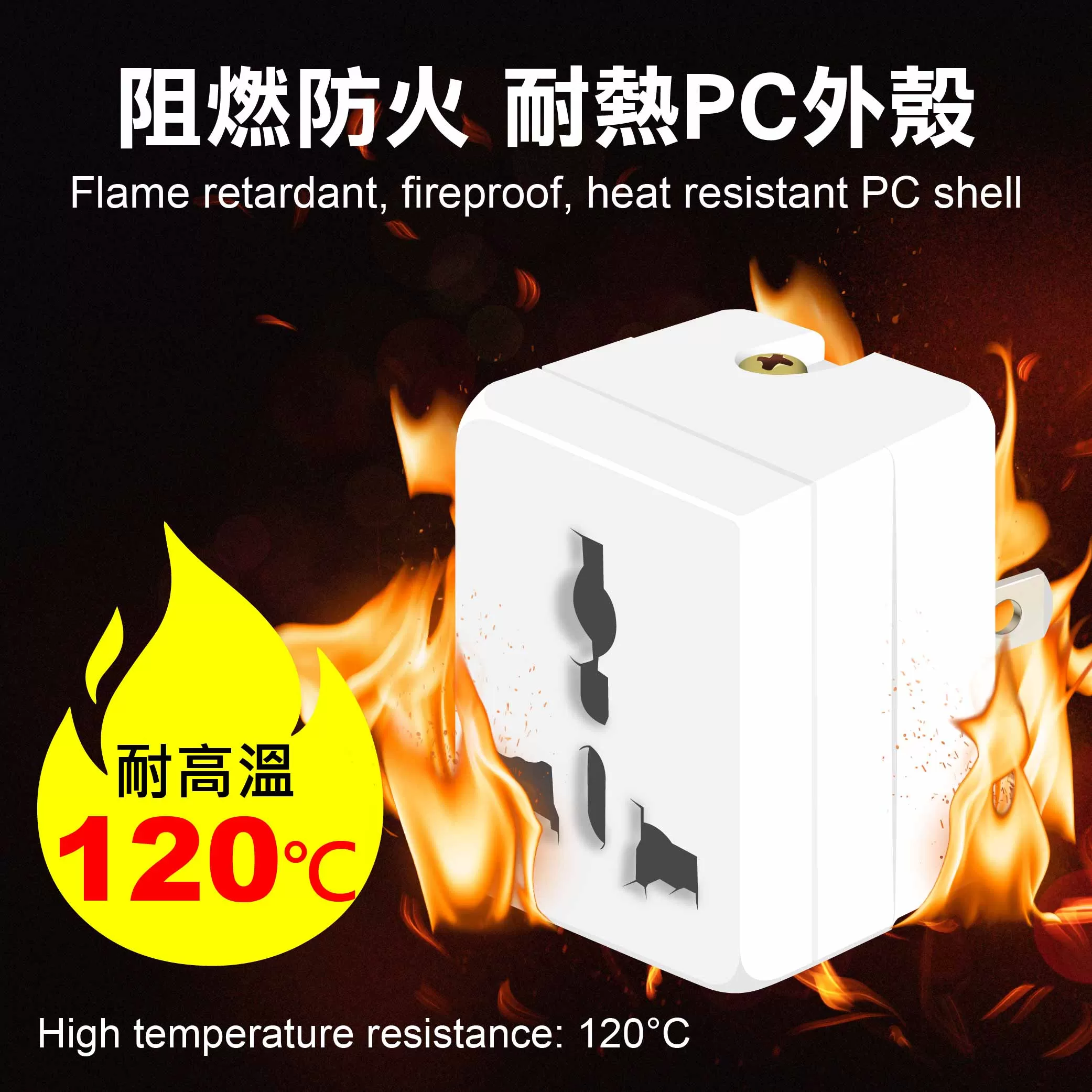 萬國轉換插頭【2P]商品介紹-1-4