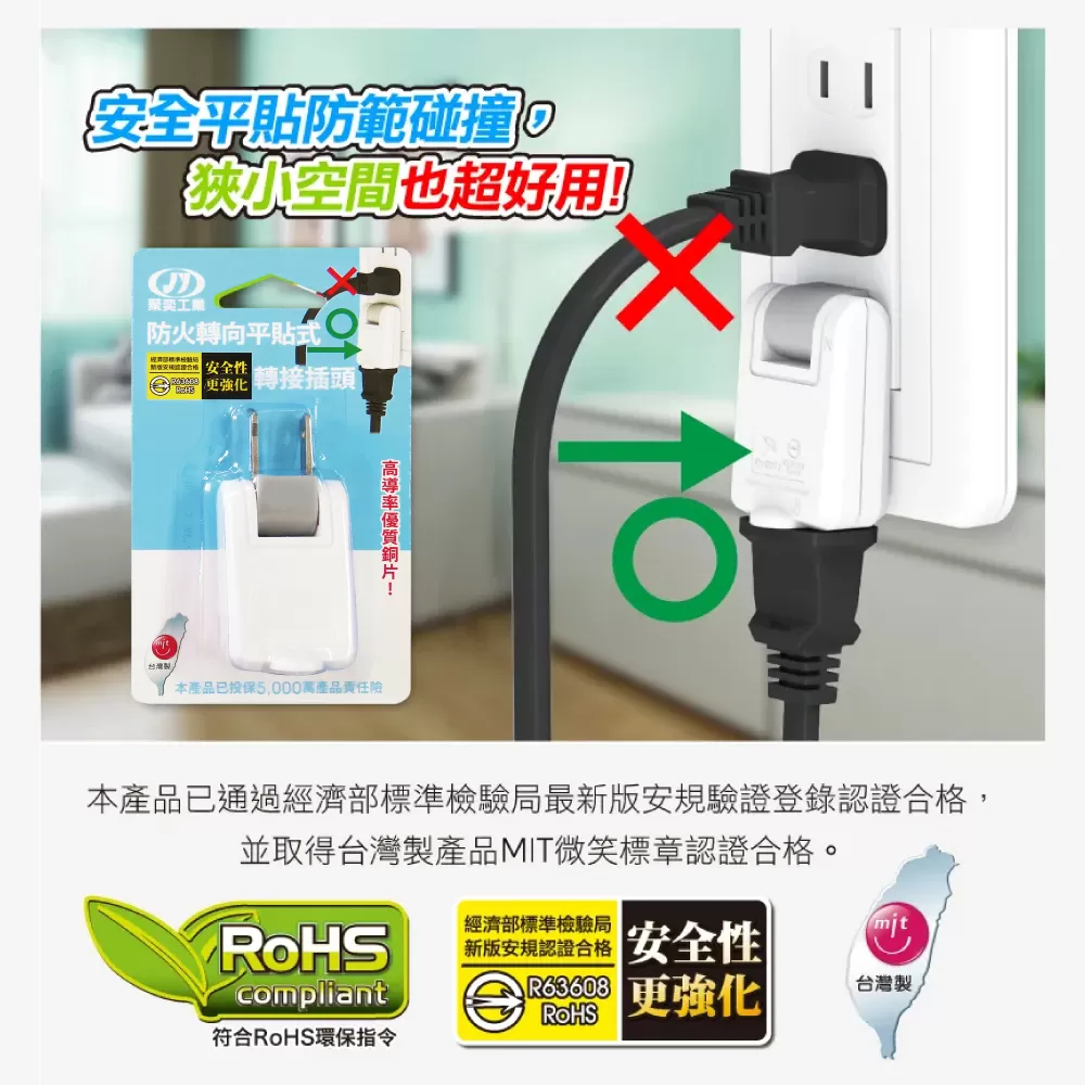 可轉向轉接插頭商品介紹-1-1
