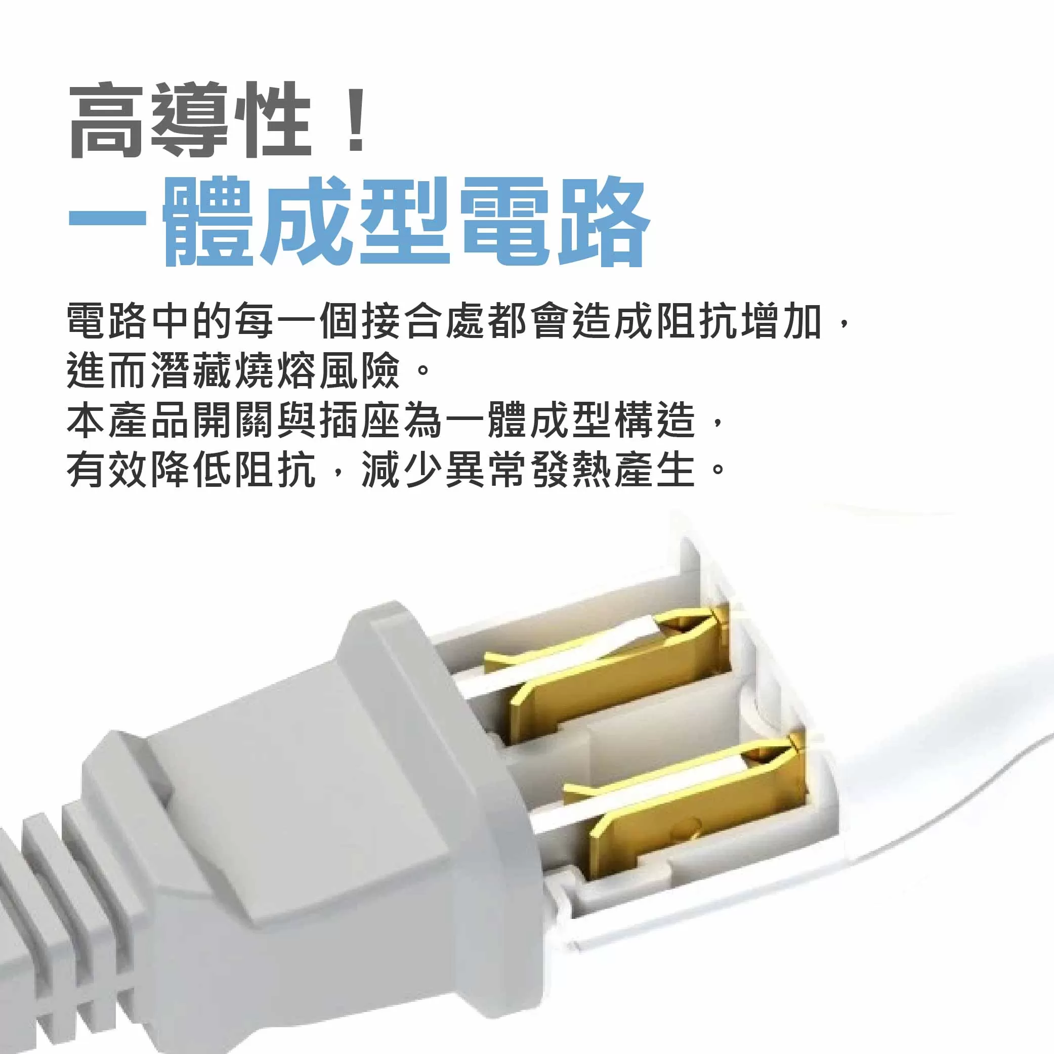 電源線一對四任意轉【1尺】商品介紹-1-7