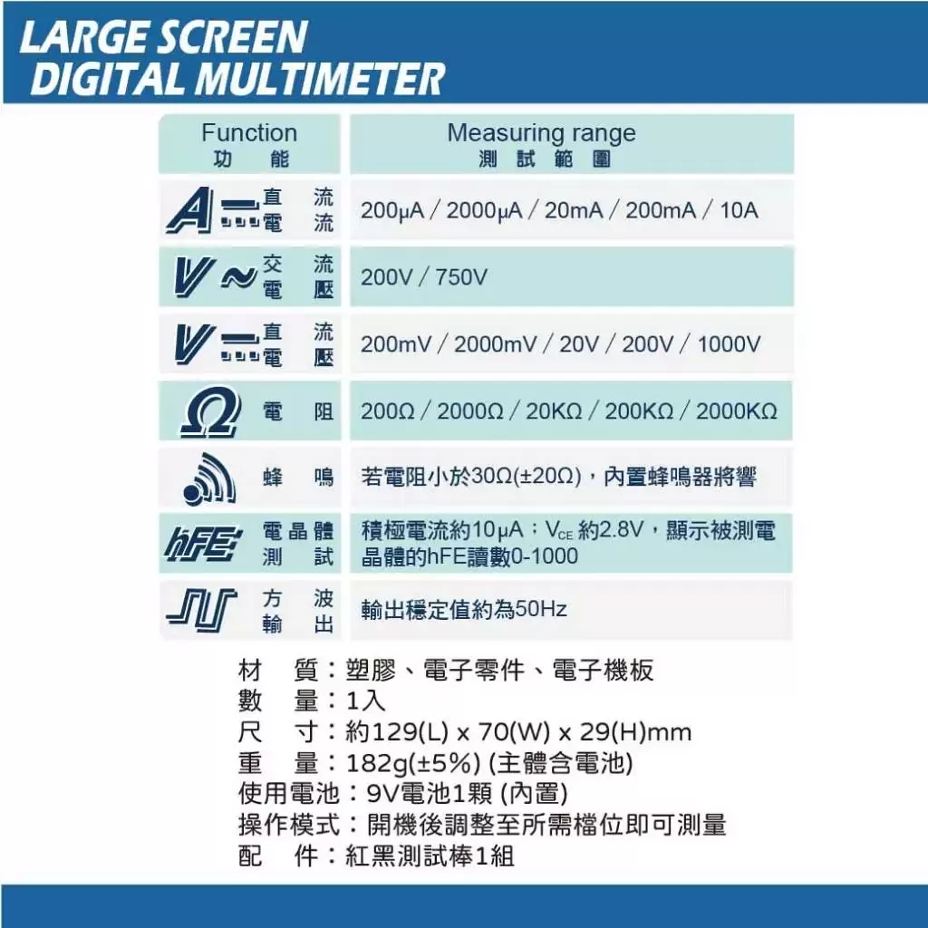 TEMBO大液晶數位電錶商品介紹-1-4
