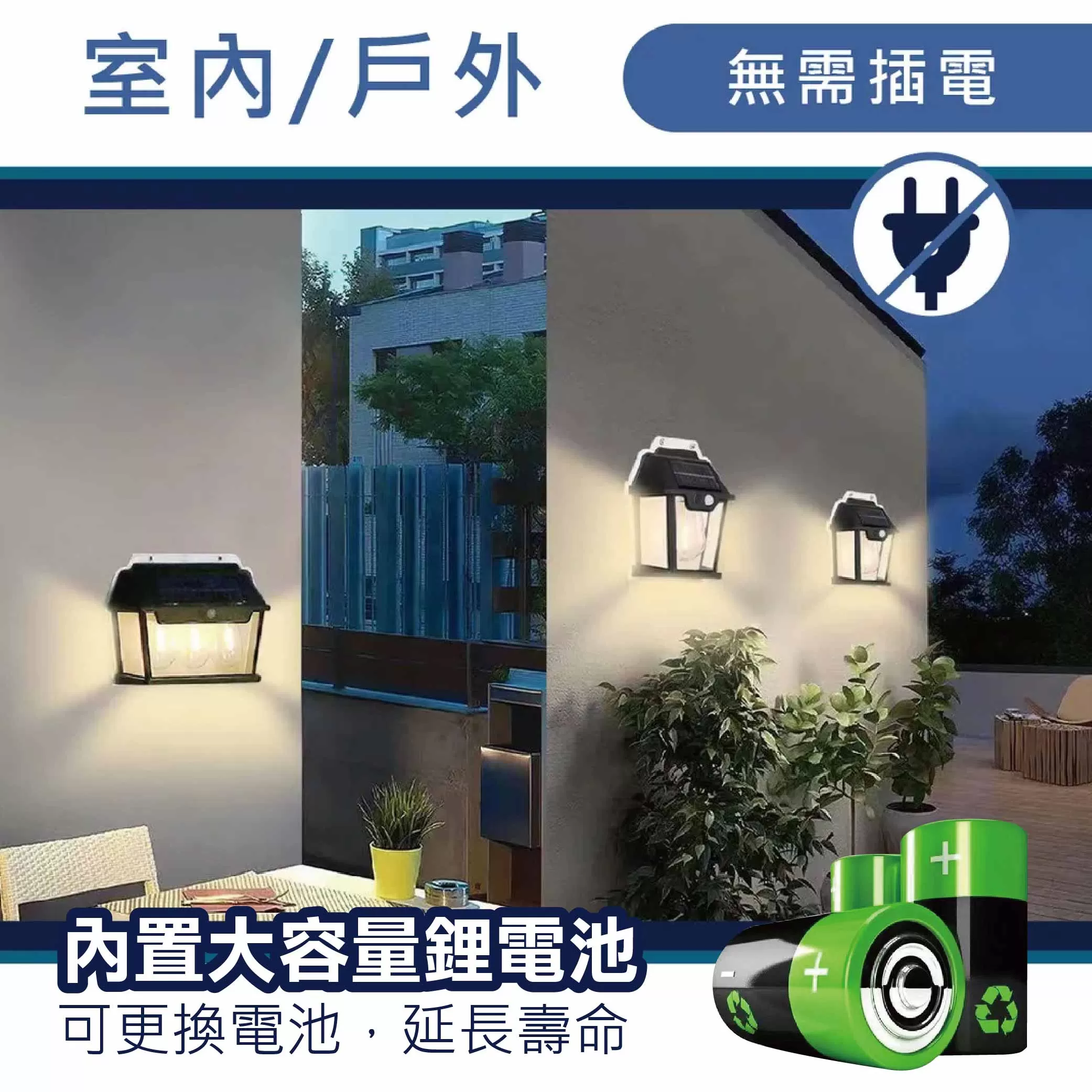 感應復古太陽能壁燈商品介紹-1-4