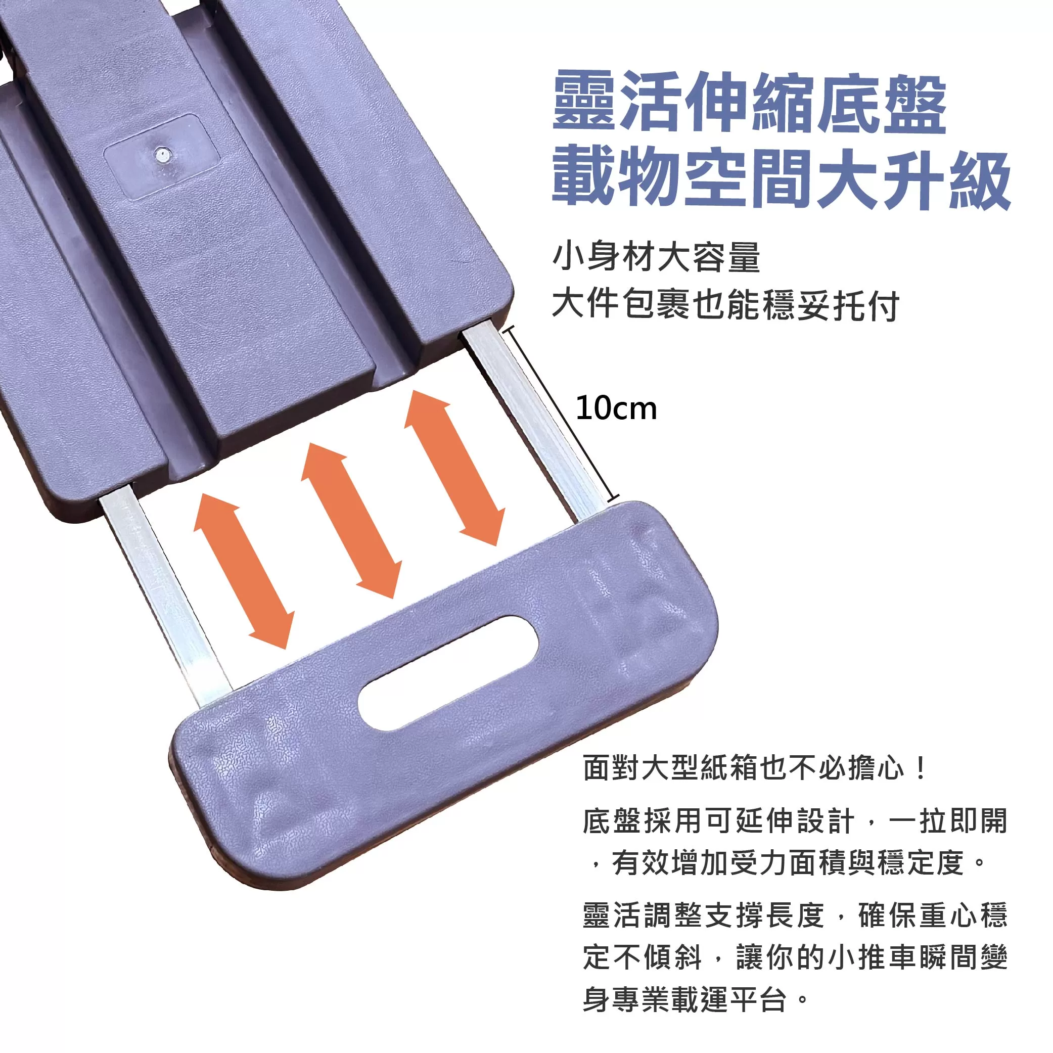 便攜折疊手推車6輪【250kg】商品介紹-1-5