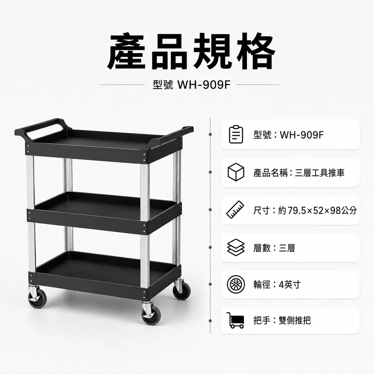 工作台車三層商品介紹-1-4