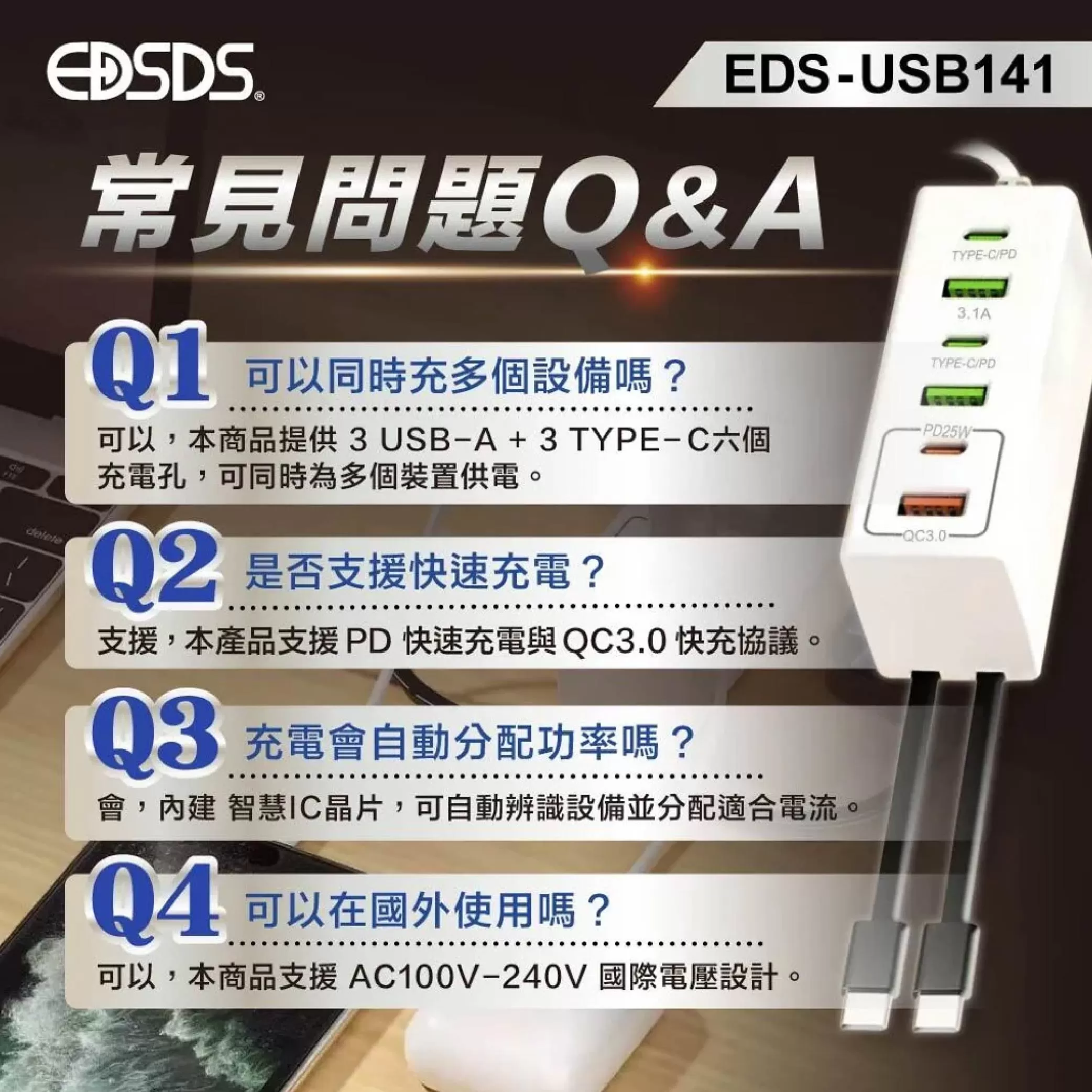 120W快速充電器商品介紹-1-6