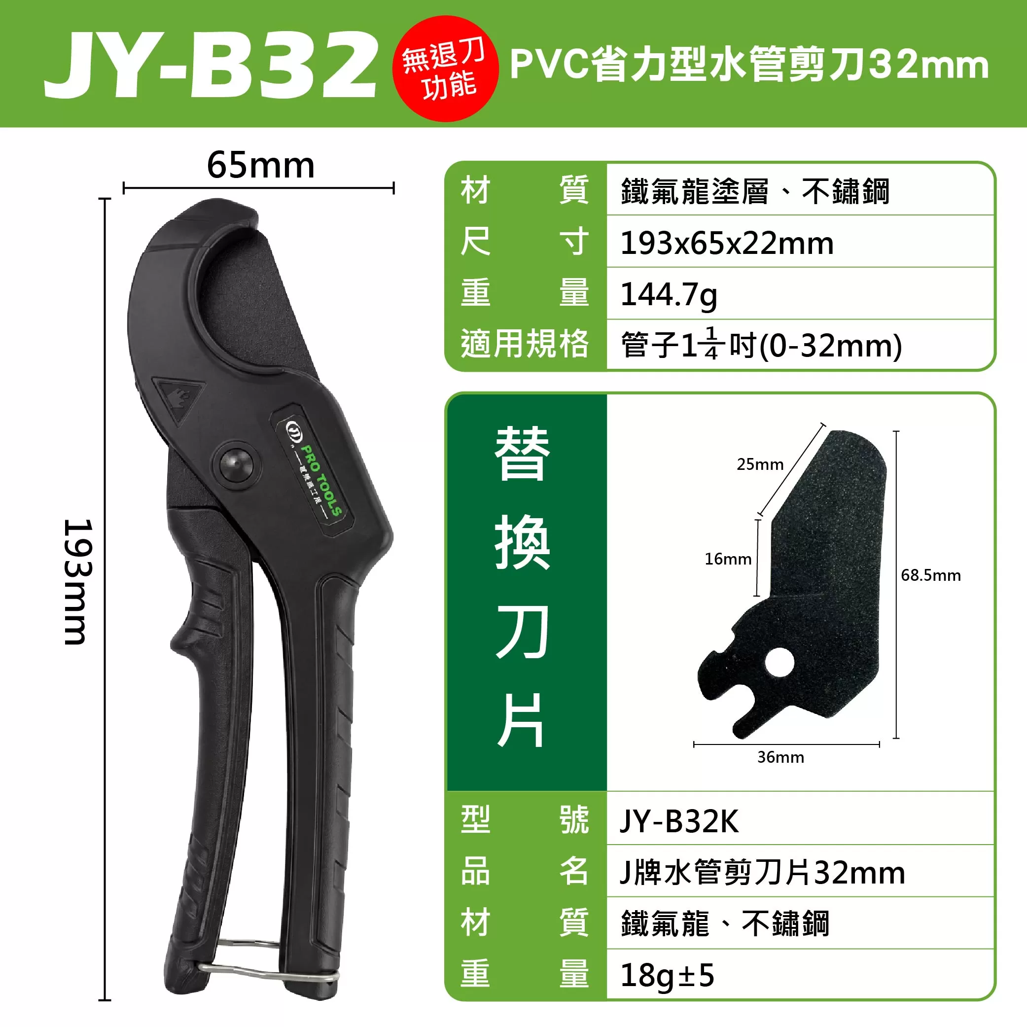 PVC快速型水管剪刀32mm商品介紹-1-5