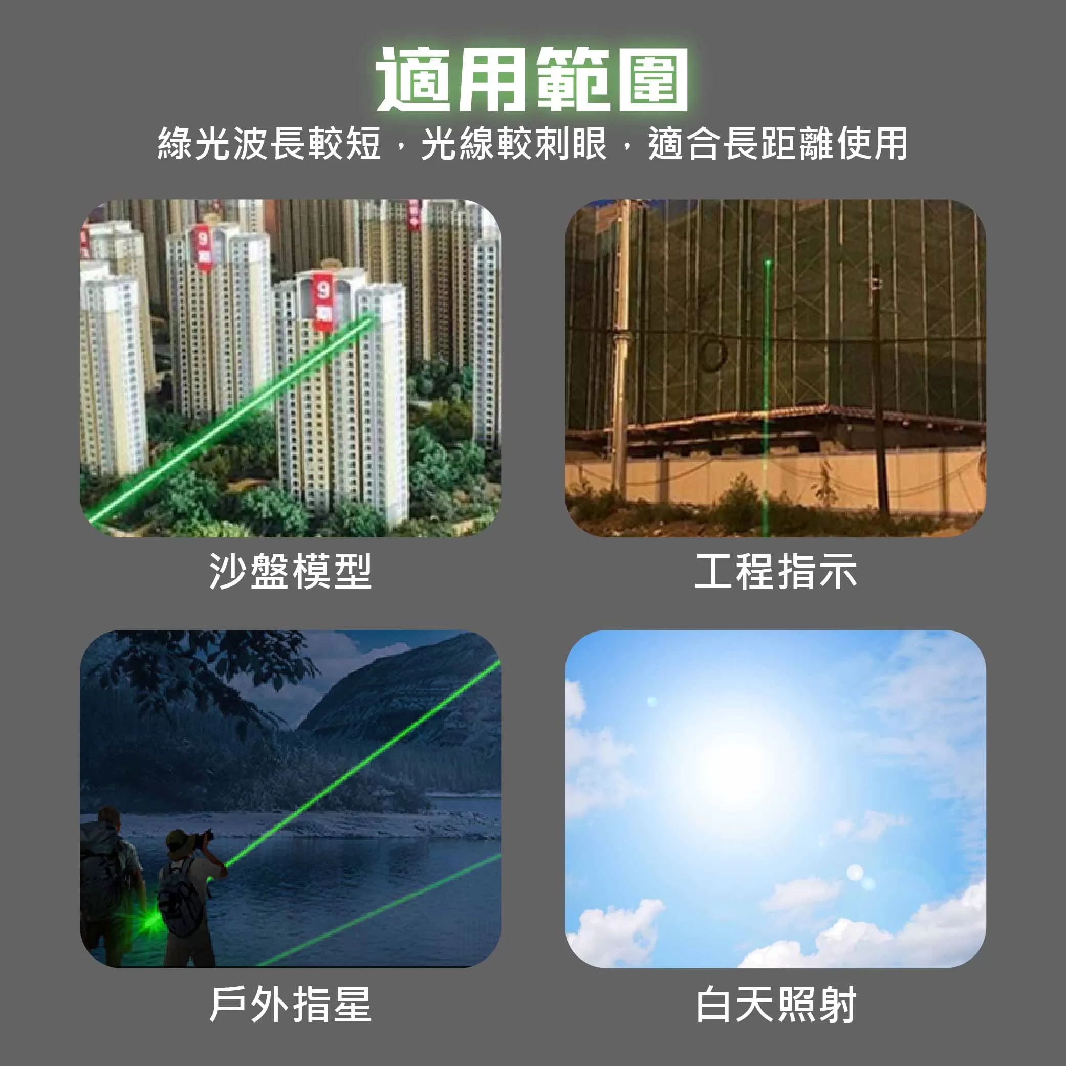 綠光雷射筆商品介紹-1-2