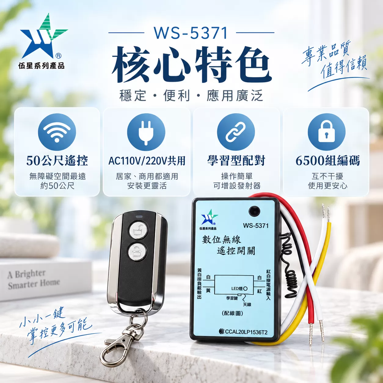 數位無線遙控開關商品介紹-1-2